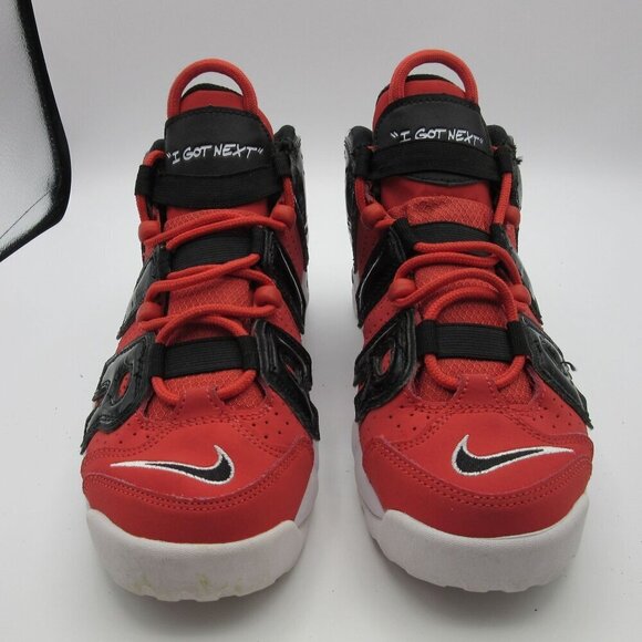Nike Air More Uptempo GS Mid I Got Next Red Sneakers DV2205-600 Youth 5.5 - Picture 2 of 9